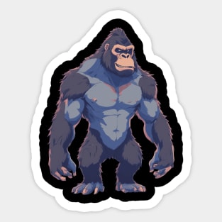 Silverback Gorilla Sticker